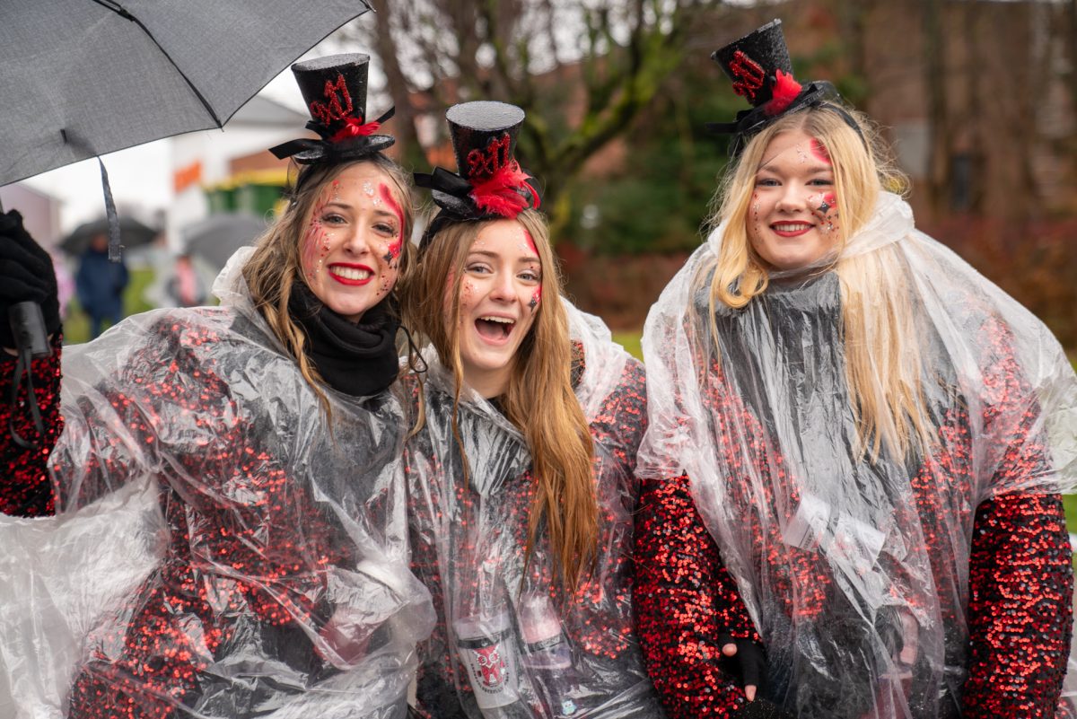 Rosenmontagszug in Kelmis 2026