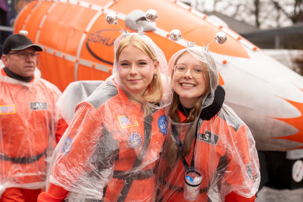 Rosenmontagszug in Kelmis 2026