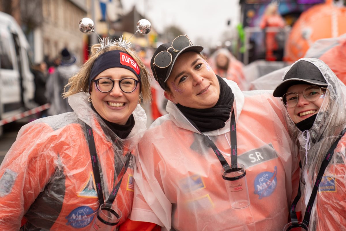 Rosenmontagszug in Kelmis 2026