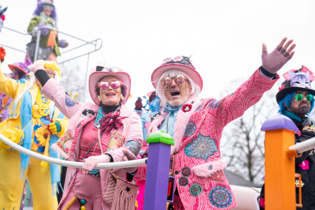 Rosenmontagszug in Kelmis 2026