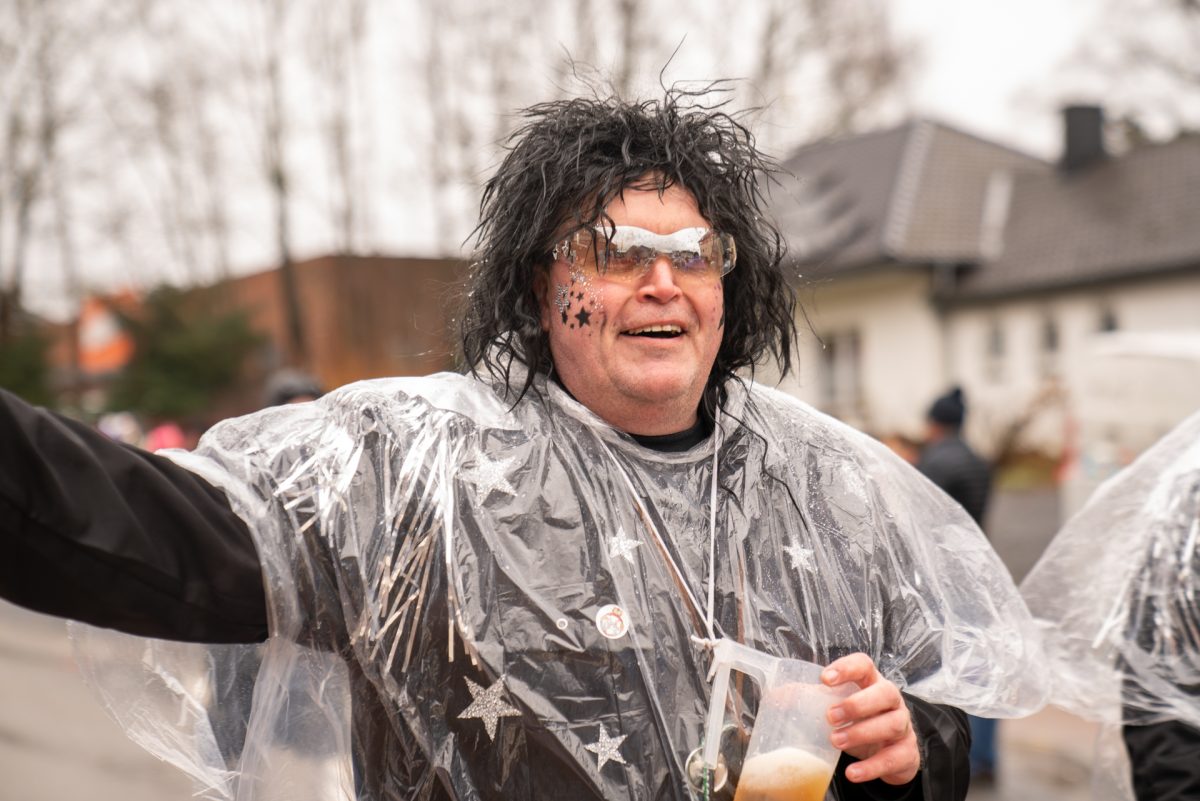 Rosenmontagszug in Kelmis 2026