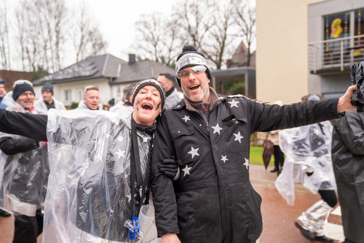 Rosenmontagszug in Kelmis 2026