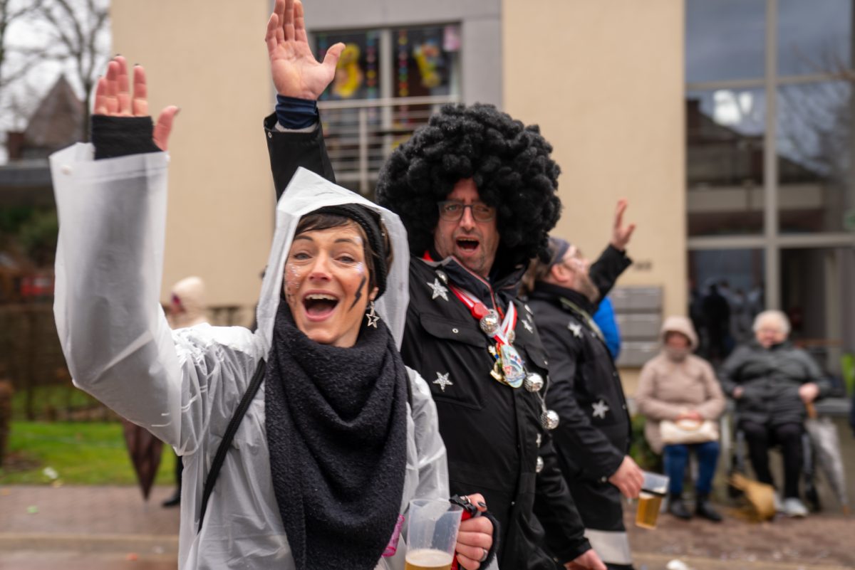 Rosenmontagszug in Kelmis 2026