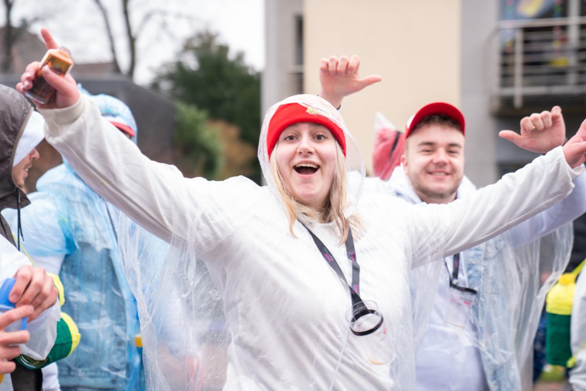 Rosenmontagszug in Kelmis 2026