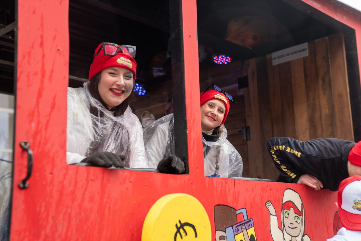 Rosenmontagszug in Kelmis 2026