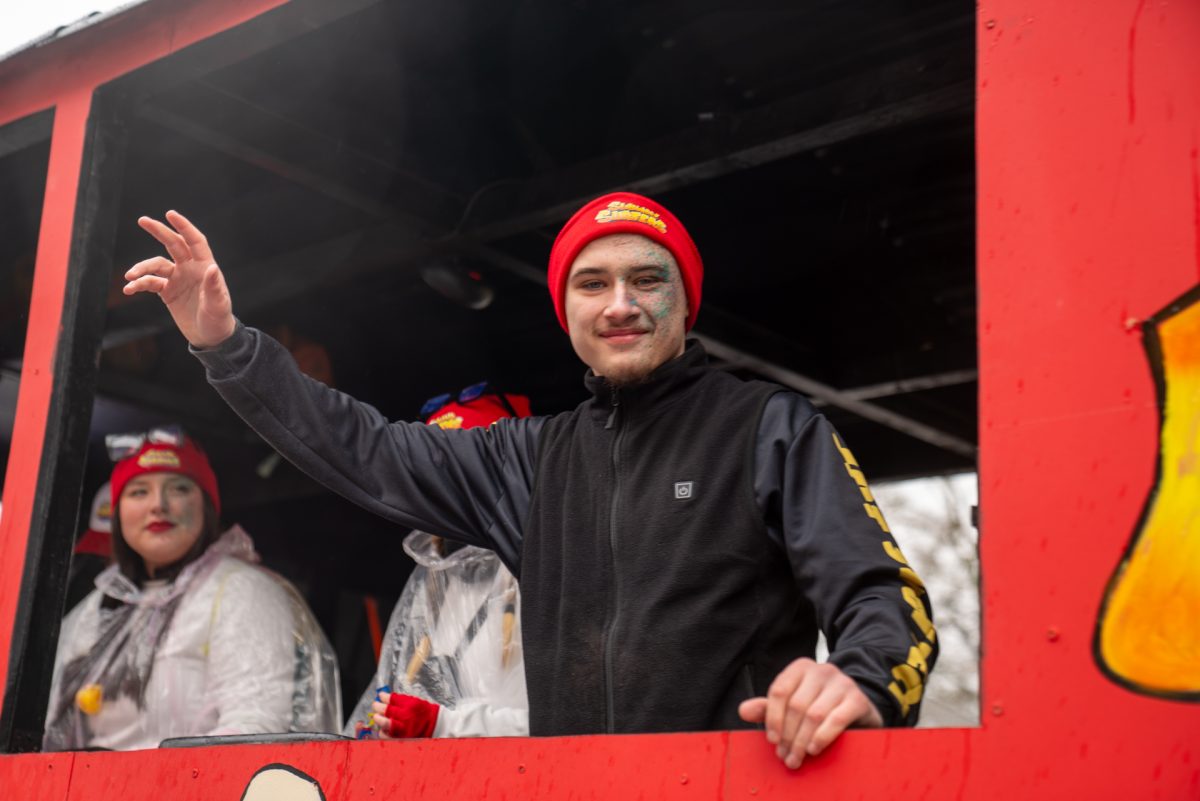 Rosenmontagszug in Kelmis 2026