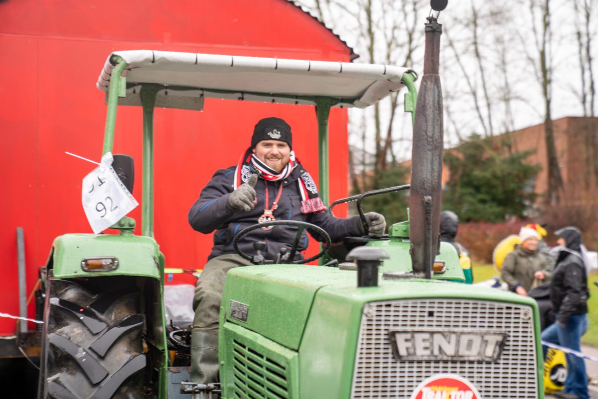 Rosenmontagszug in Kelmis 2026