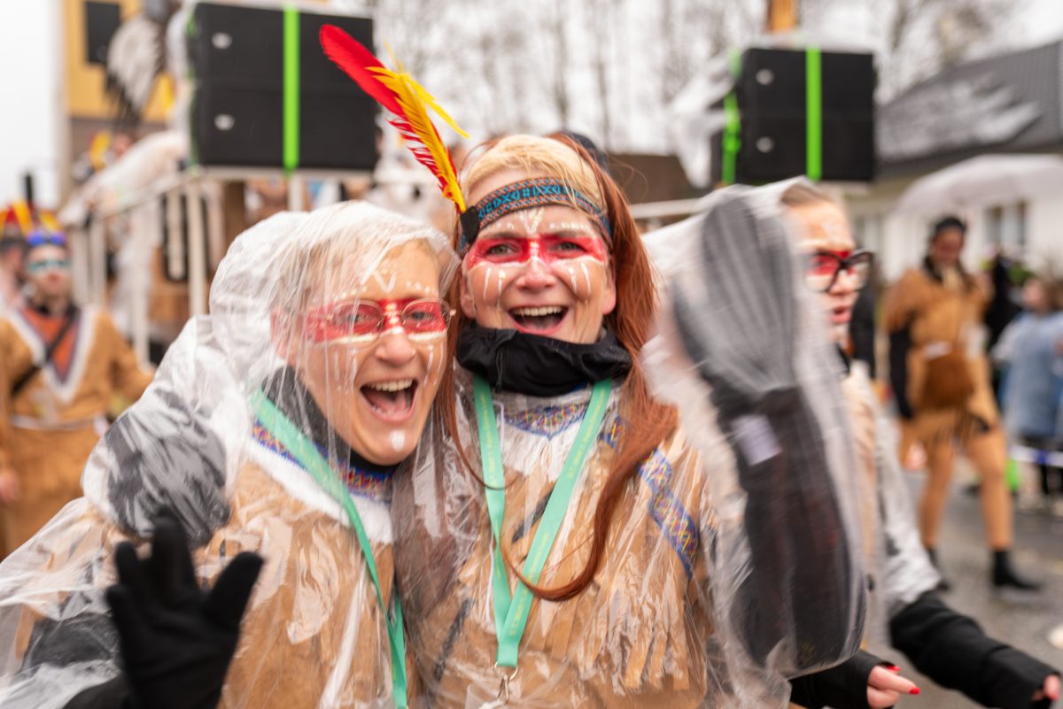 Rosenmontagszug in Kelmis 2026