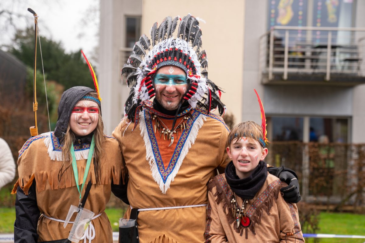 Rosenmontagszug in Kelmis 2026