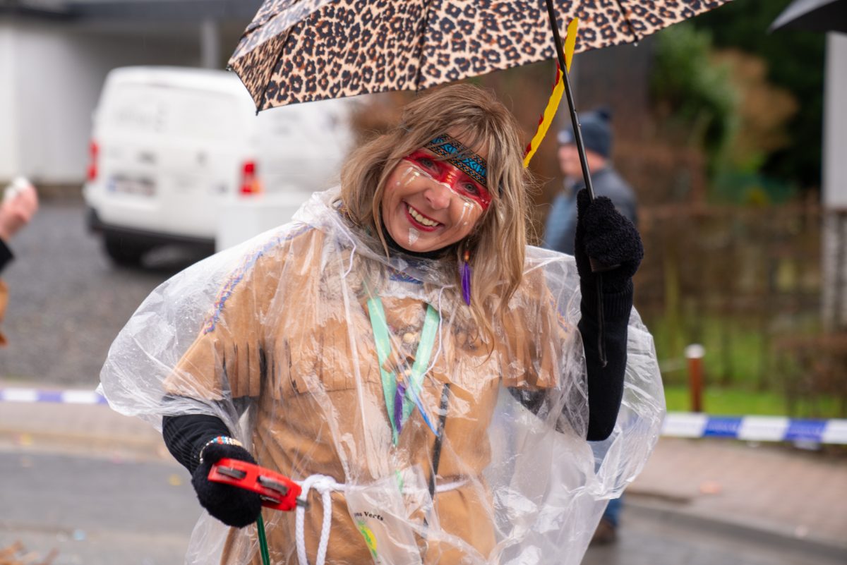 Rosenmontagszug in Kelmis 2026
