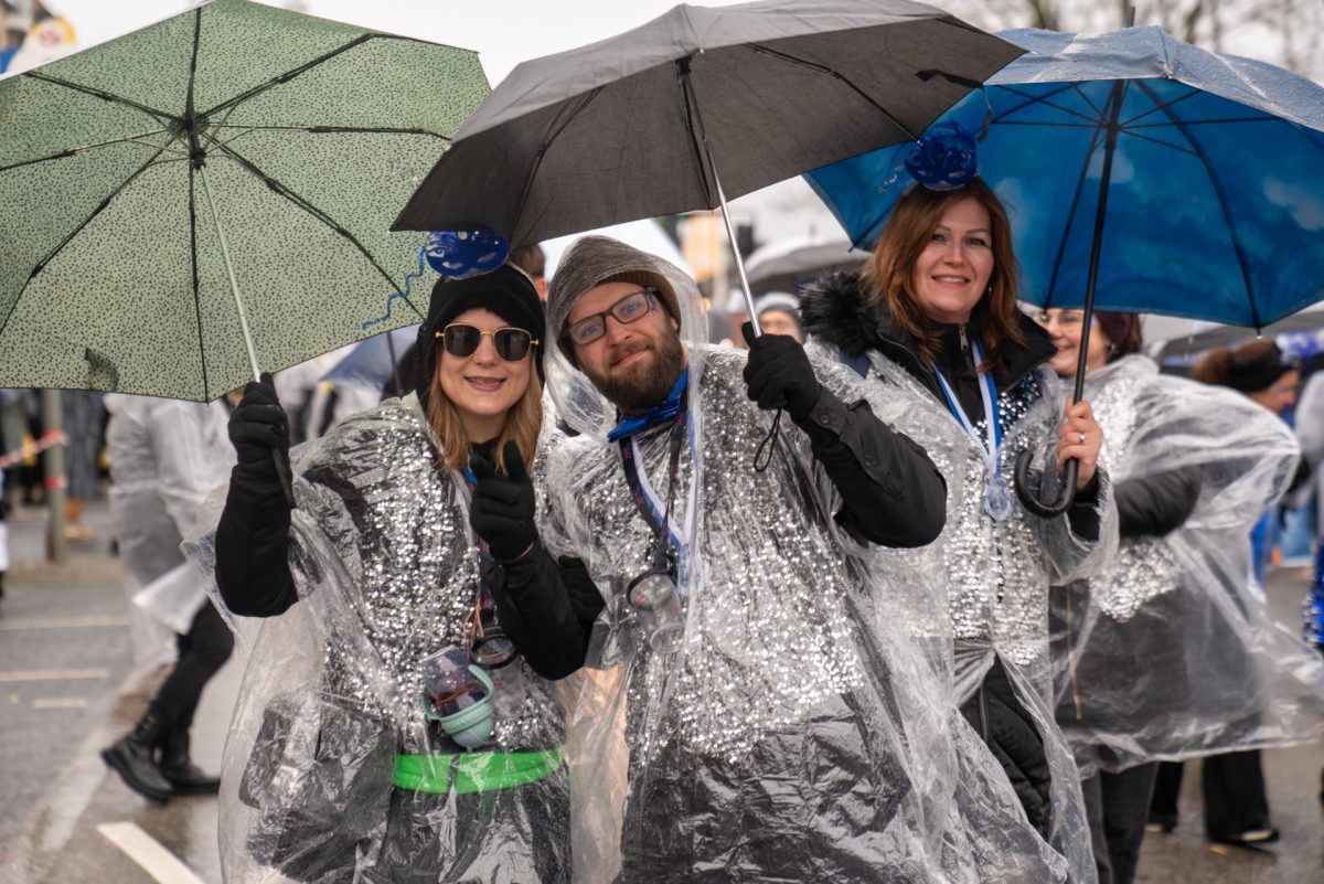 Rosenmontagszug in Kelmis 2026