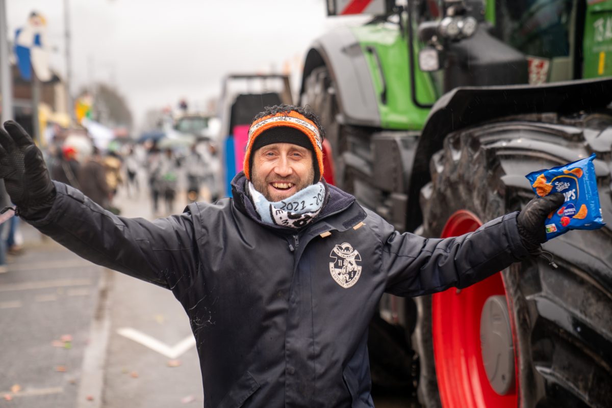 Rosenmontagszug in Kelmis 2026