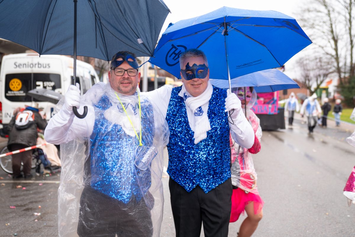 Rosenmontagszug in Kelmis 2026