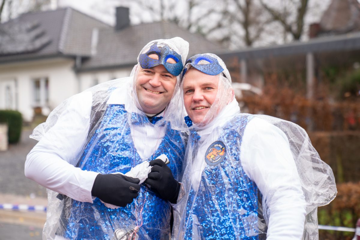 Rosenmontagszug in Kelmis 2026