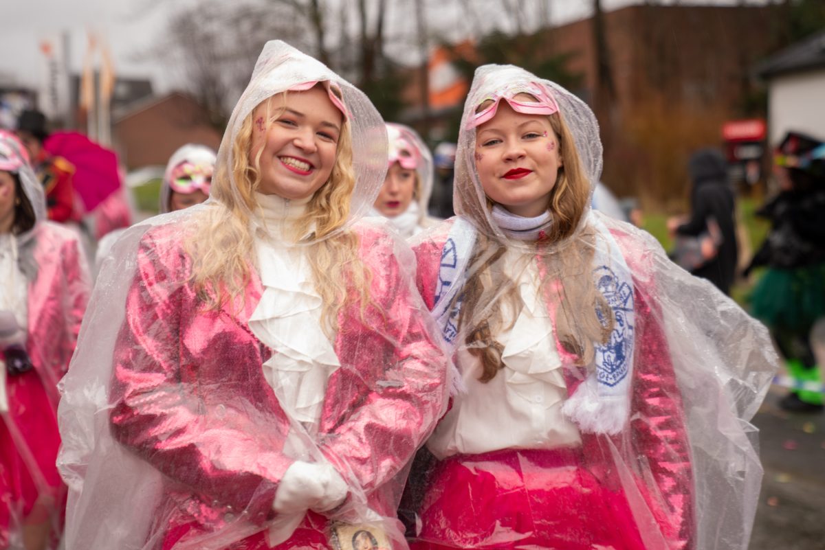 Rosenmontagszug in Kelmis 2026