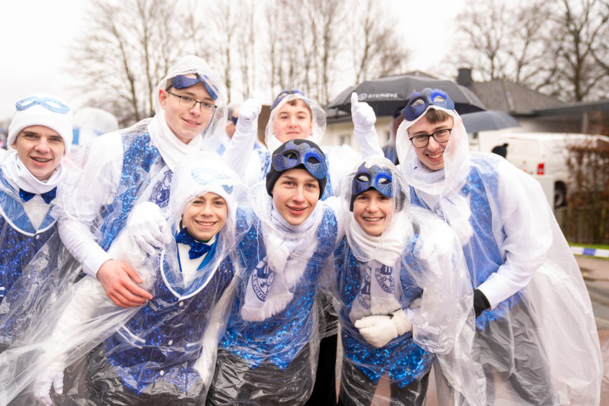 Rosenmontagszug in Kelmis 2026
