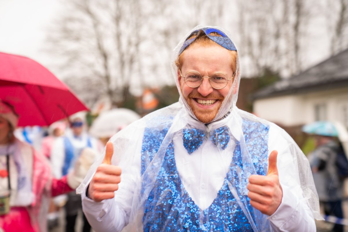 Rosenmontagszug in Kelmis 2026