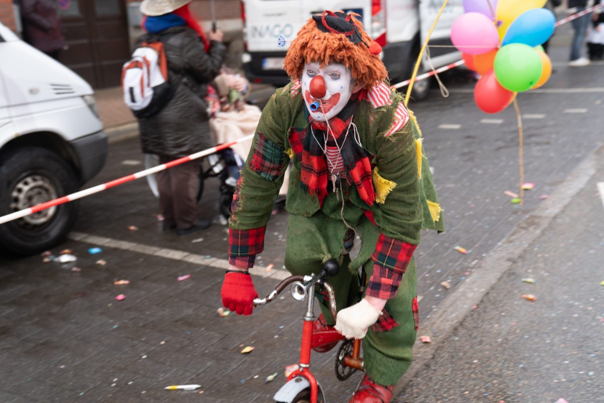 Rosenmontagszug in Kelmis 2026