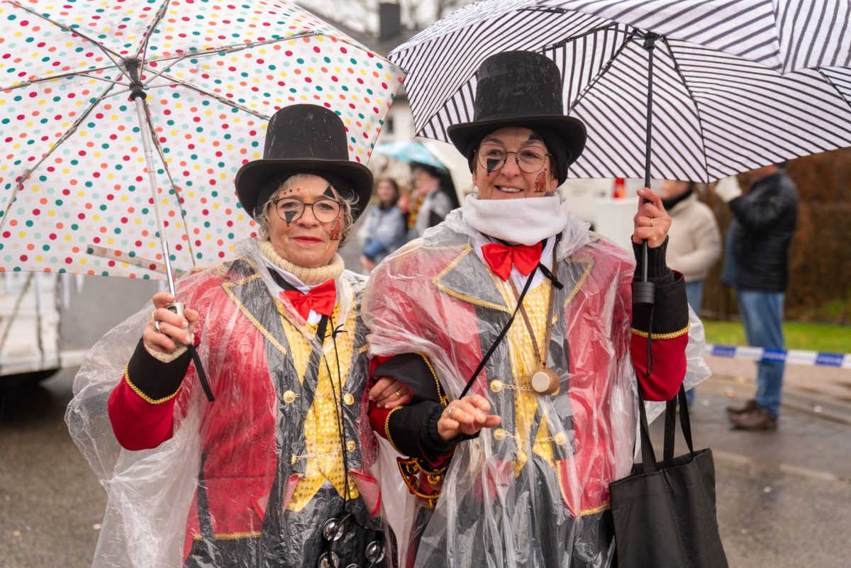 Rosenmontagszug in Kelmis 2026