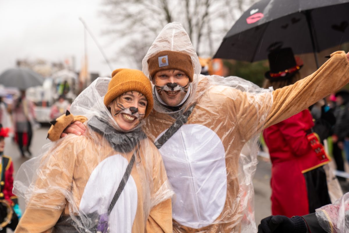 Rosenmontagszug in Kelmis 2026