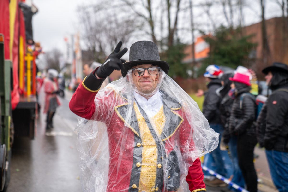 Rosenmontagszug in Kelmis 2026