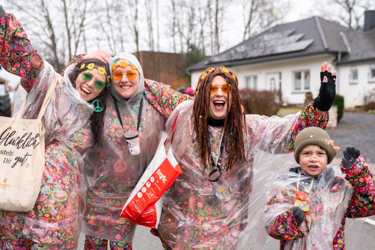 Rosenmontagszug in Kelmis 2026