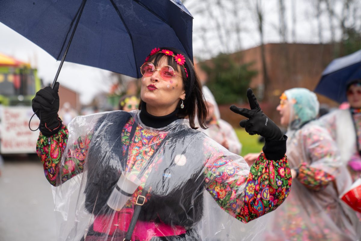 Rosenmontagszug in Kelmis 2026