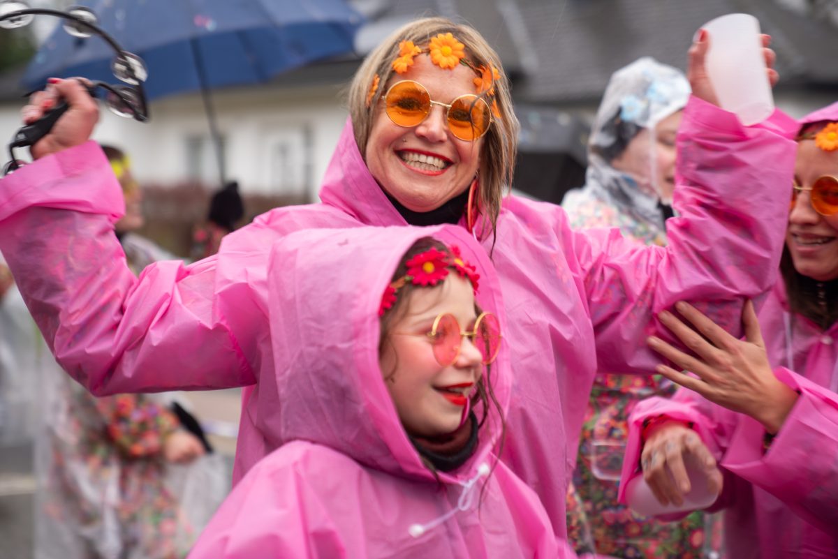 Rosenmontagszug in Kelmis 2026