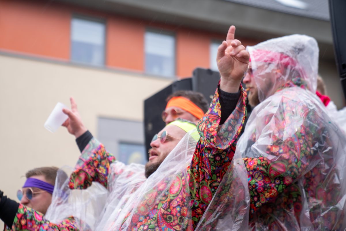 Rosenmontagszug in Kelmis 2026