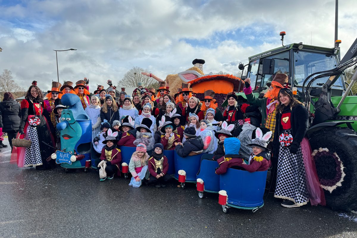 Rosenmontagszug in Oudler