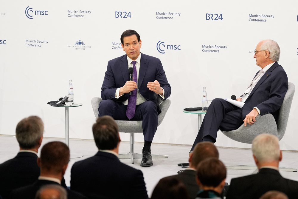 US-Außenminister Marco Rubio auf der Münchner Sicherheitskonferenz