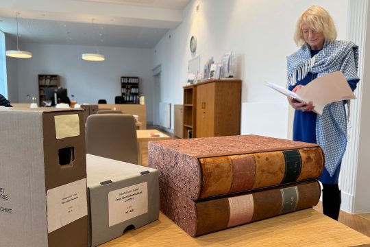 Bewegliche Kulturgüter im Staatsarchiv