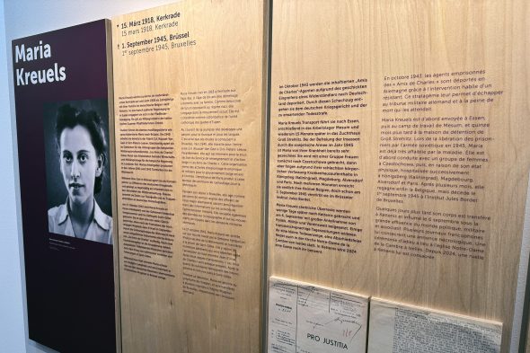Ausstellung "Frauen im Widerstand gegen den Nationalsozialismus" im Eupener Stadtmuseum