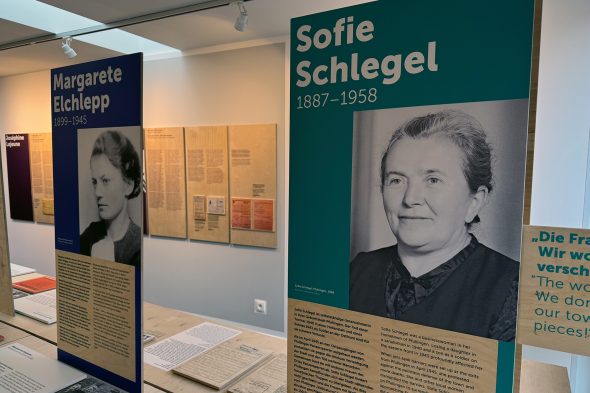 Ausstellung "Frauen im Widerstand gegen den Nationalsozialismus" im Eupener Stadtmuseum