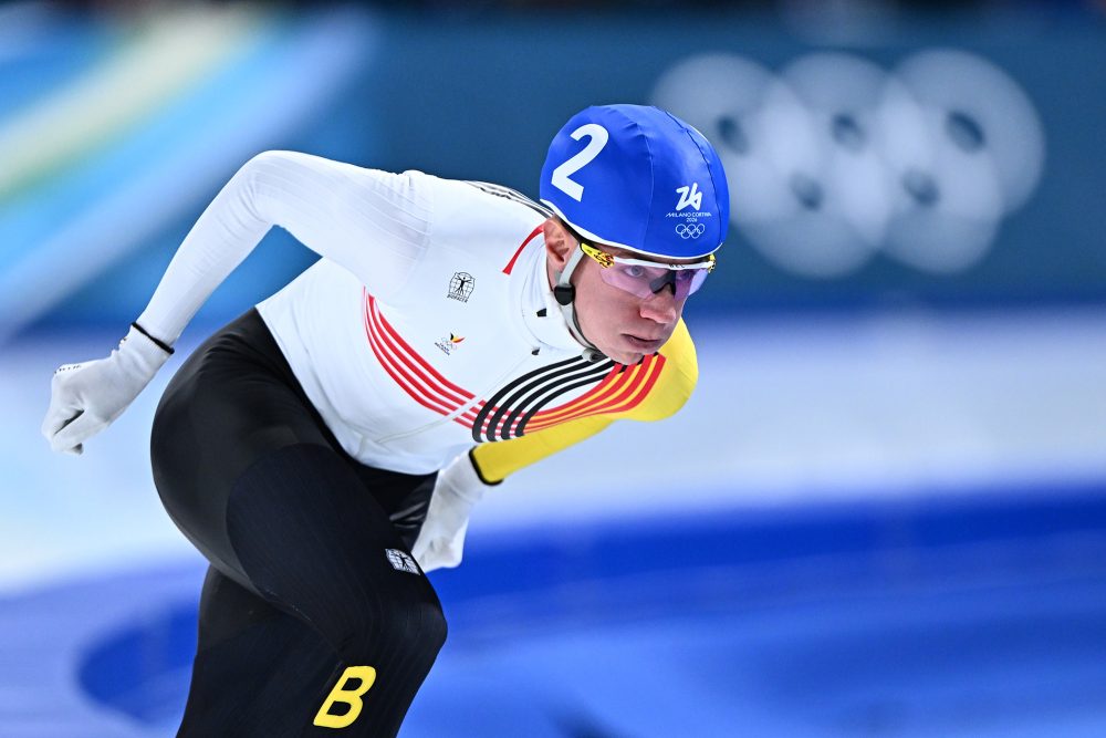 Der belgische Eisschnellläufer Bart Swings