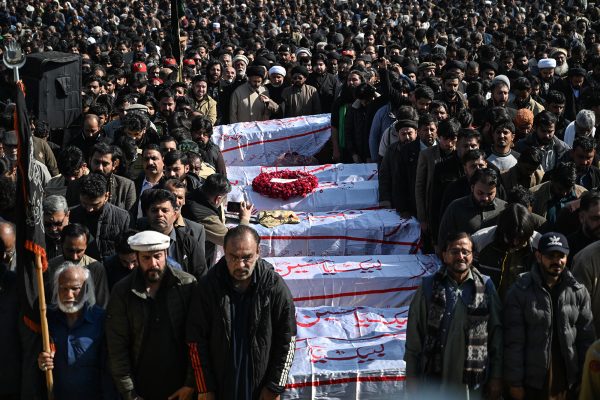 Trauernde in Islamabad