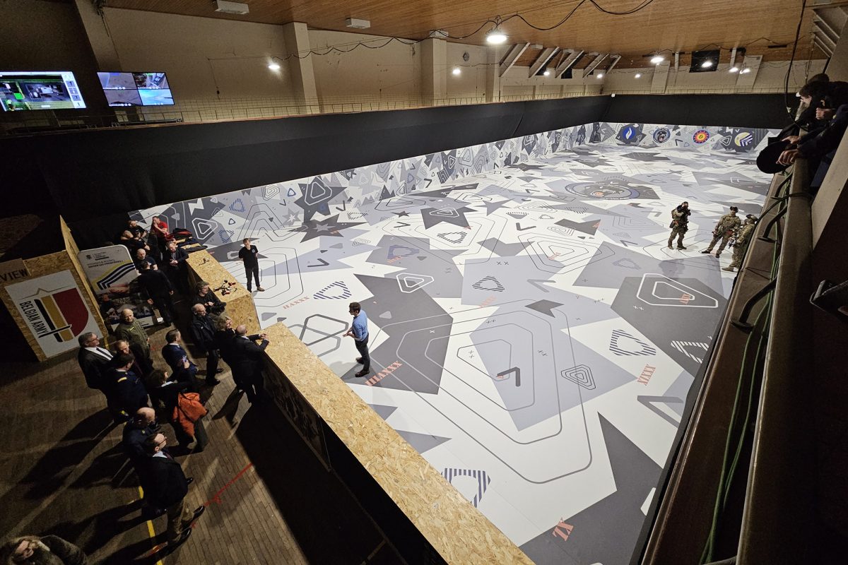 VR statt Kartonkulissen: Neues Hightech-Trainingszentrum für Polizei und Militär in Brüssel