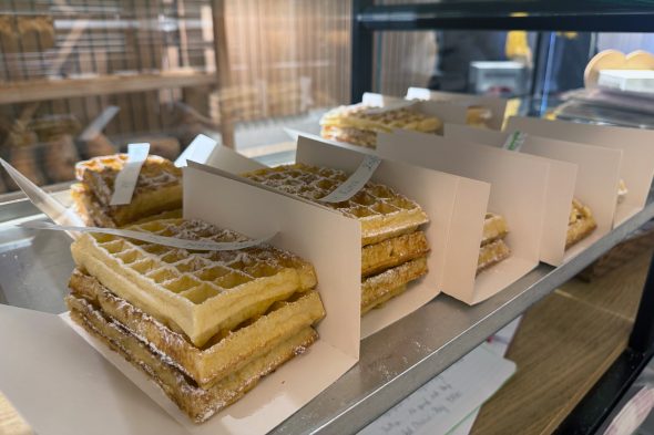 Herstellung der "gaufres molles:" aus Malmedy