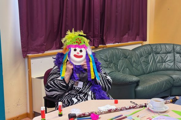 Inklusive Generationsbrücke zwischen Schülern des ZFP und Senioren aus dem Dorfhaus Eynatten