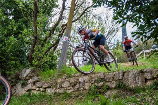 Arne Janssens beim XCO-Rennen in Verona