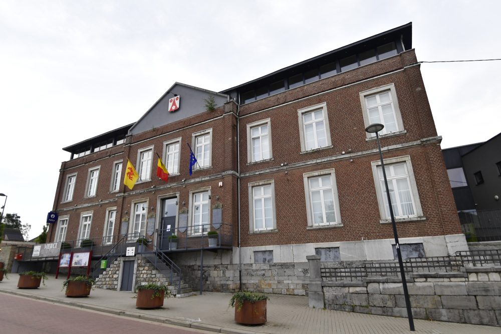 Außenansicht des Gemeindehauses von Baelen