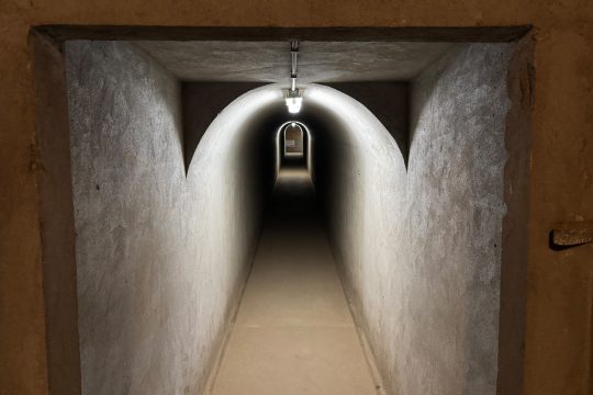 Gang im Fort Eben-Emael