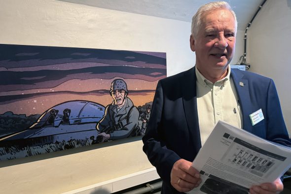 Marcel Verhasselt, Vize-Präsident der ASBL Fort Eben-Emael