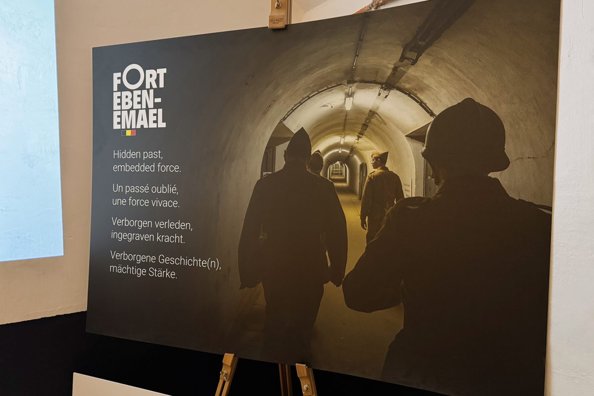 Kriegsgeschichte im Fort Eben-Emael immersiv erleben