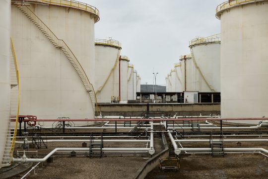 Tanks für Treibstoff in Spanien