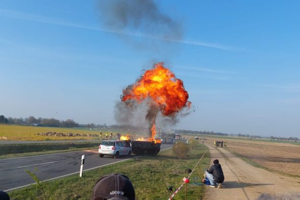 Euregionale Großeinsatzübung in Gangelt