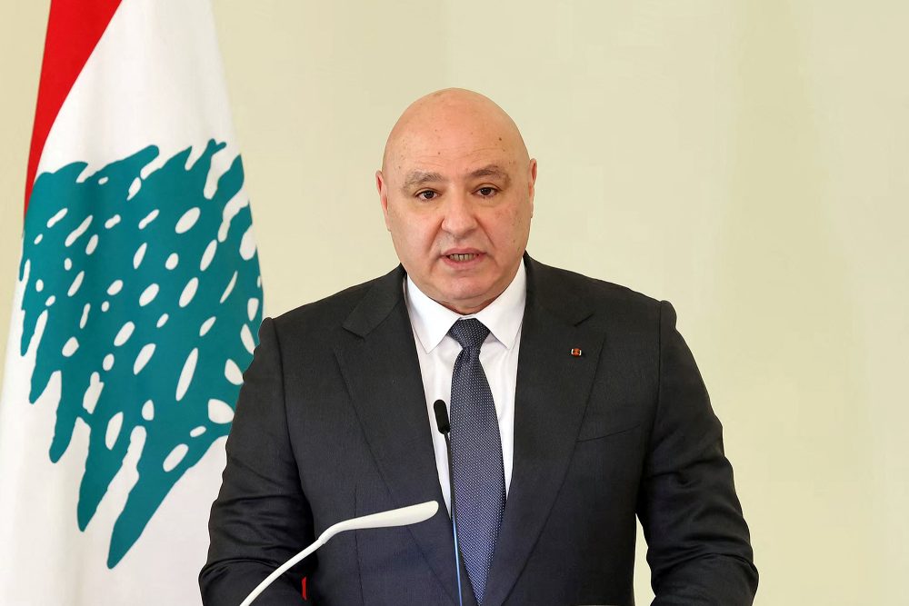 Libanons Präsident Joseph Aoun