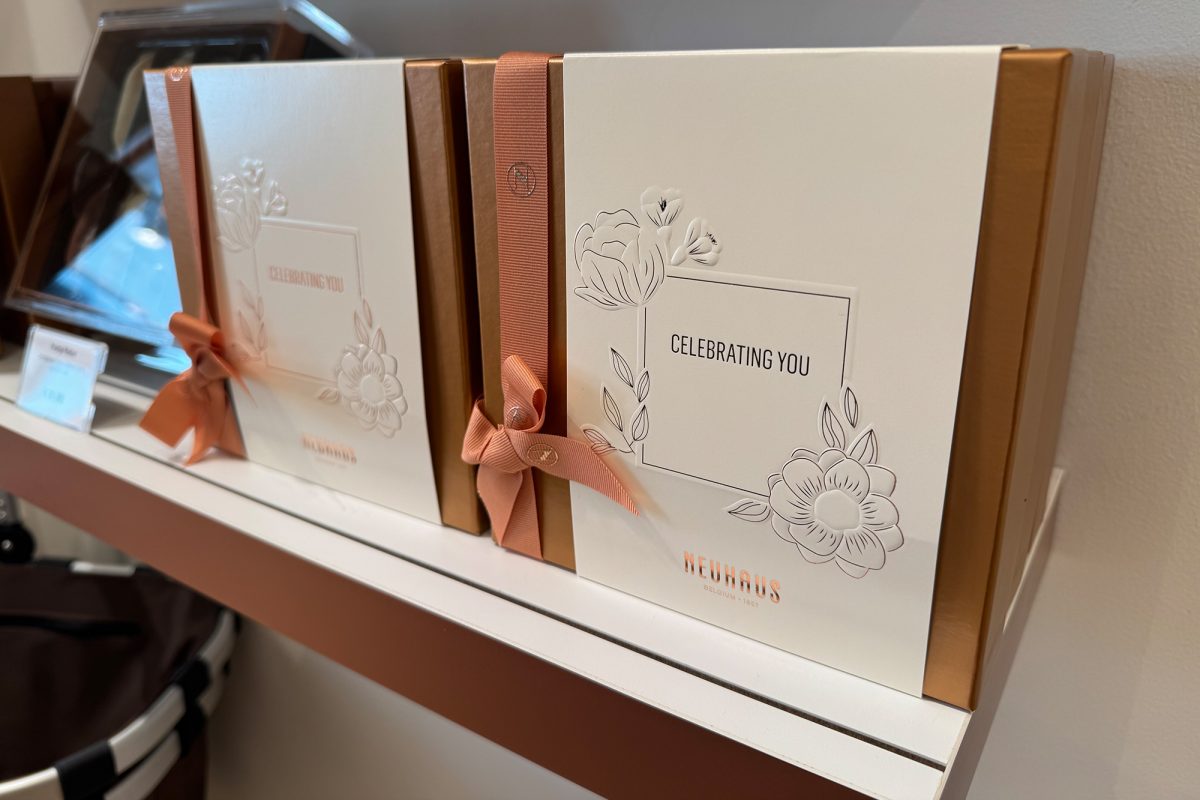 Schokoladenspezialitäten in der Chocolaterie Neuhaus in Lüttich