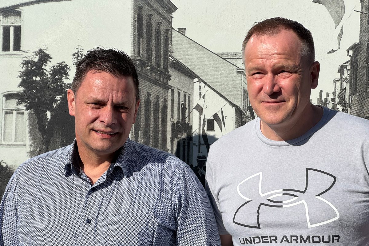 Robert Fuchs (li.) und Manfred Klein