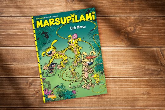 Das Cover des neuen Marsupilami-Comics "Club Marsu"